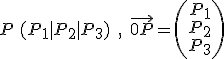 P (P1|P2|P3), OP=(P1_P2_P3)